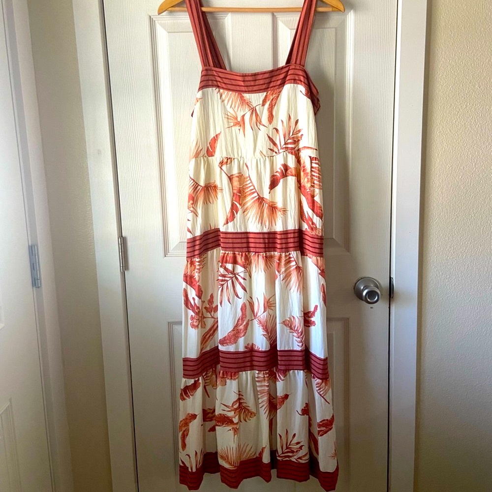 Beautiful Lined Dress “By The River”- Sun Dress- Floral Print